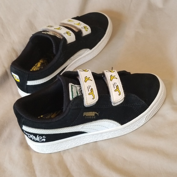 puma suede two strap